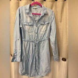 Love Tree Light Blue Denim Dress